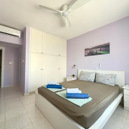 Apartament King's Palace 2bd, 2bath Sea View Paphos
